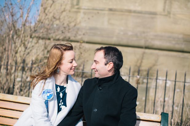 A walk in the Welcombe Hills with Lisa & David, for a pre wedding shoot, just a few weeks before the wedding day.