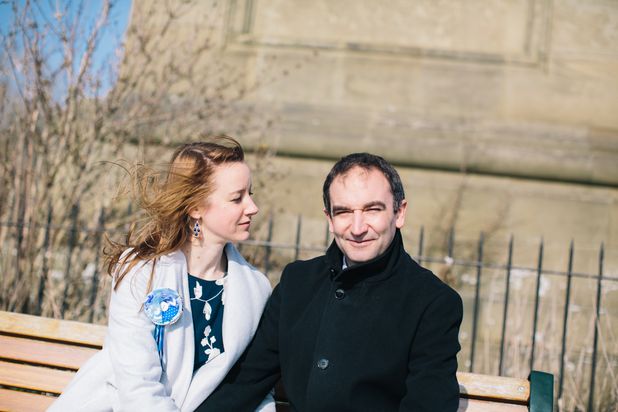 A walk in the Welcombe Hills with Lisa & David, for a pre wedding shoot, just a few weeks before the wedding day.