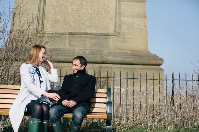 A walk in the Welcombe Hills with Lisa & David, for a pre wedding shoot, just a few weeks before the wedding day.