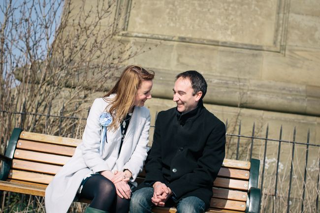 A walk in the Welcombe Hills with Lisa & David, for a pre wedding shoot, just a few weeks before the wedding day.