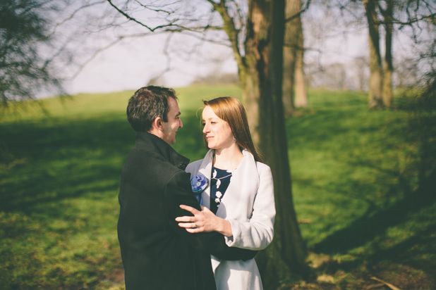 A walk in the Welcombe Hills with Lisa & David, for a pre wedding shoot, just a few weeks before the wedding day.