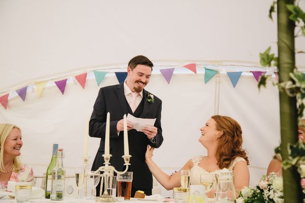 Victoria & Gary’s Wedding Day! She smiled all Day!