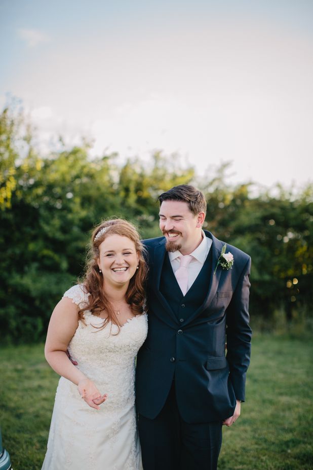 Victoria & Gary’s Wedding Day! She smiled all Day!