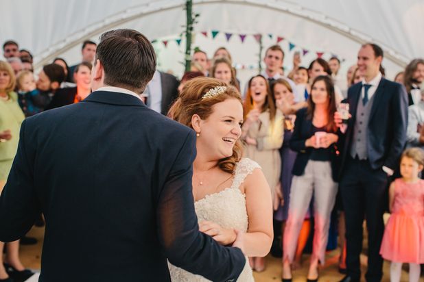 Victoria & Gary’s Wedding Day! She smiled all Day!