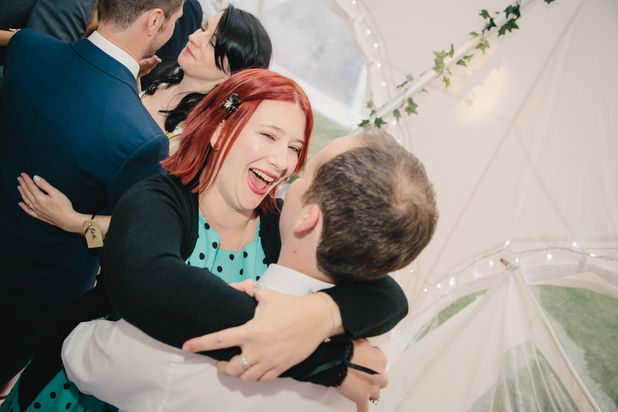 Victoria & Gary’s Wedding Day! She smiled all Day!